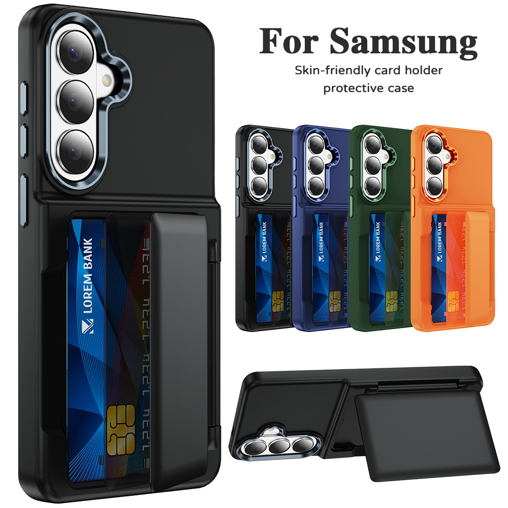 Kickstand Adjustable - Card Holder Phone Case for Samsung