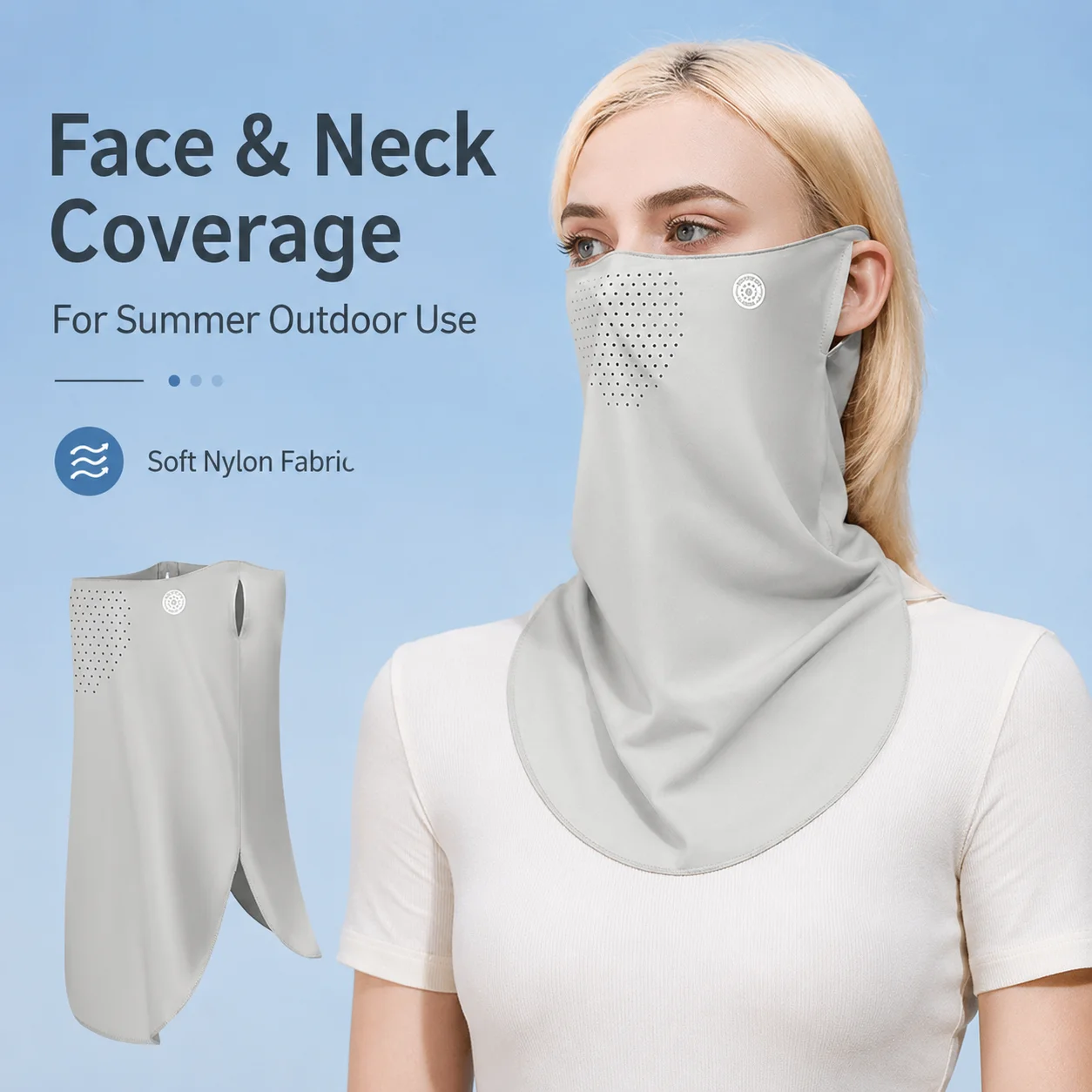 Nylon Sun Face Cover Breathabl - огляд і ціна Cycling Loop