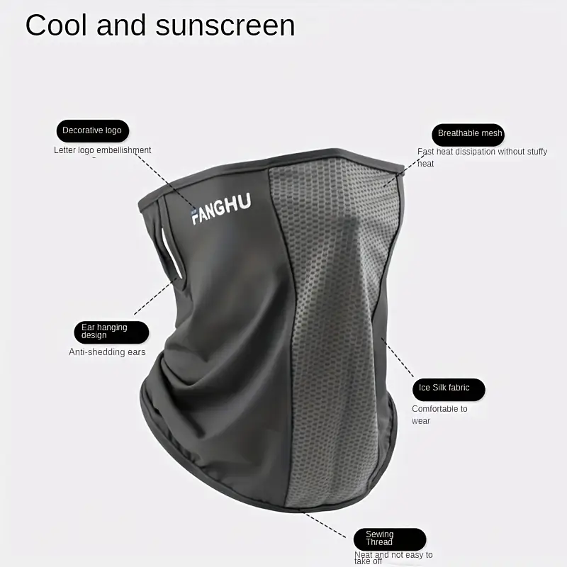 Cycling Neck Guard Mesh Breath - огляд і ціна Cycling Loop