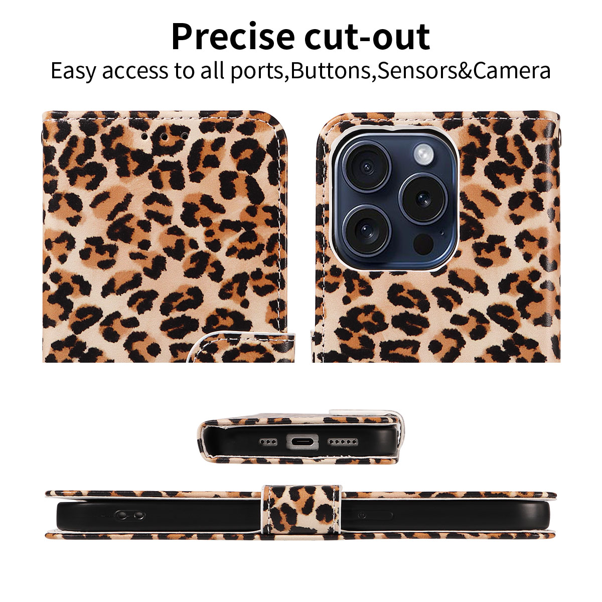 Faux Leather Phone Case for IP - огляд і ціна Kickstand Adjustable
