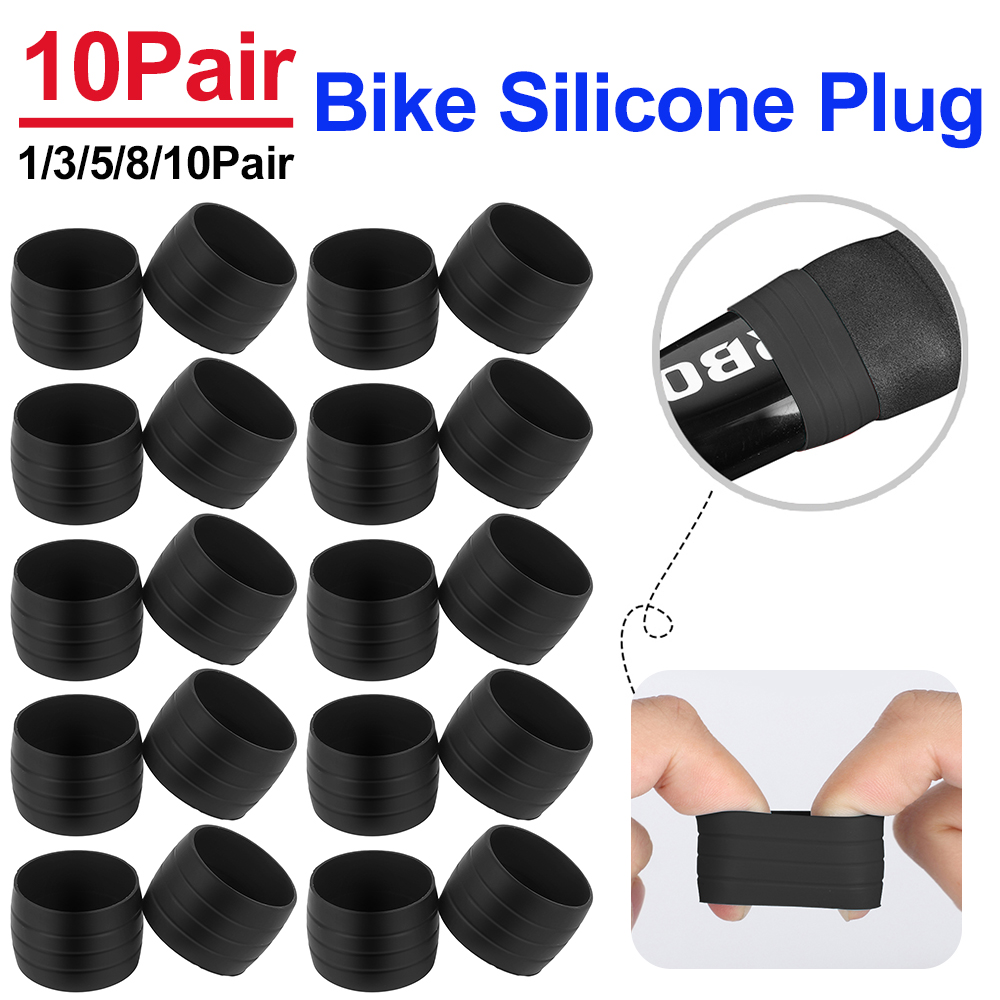 1-10Pair Silicone Anti-skip Bi - огляд і ціна Cycling Loop