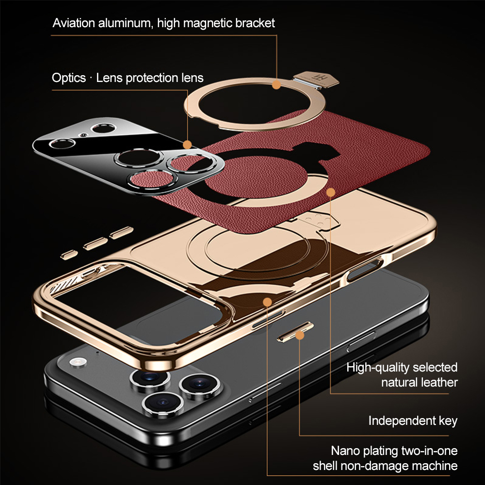 Magnetic Phone Case For Apple  - огляд і ціна Kickstand Adjustable