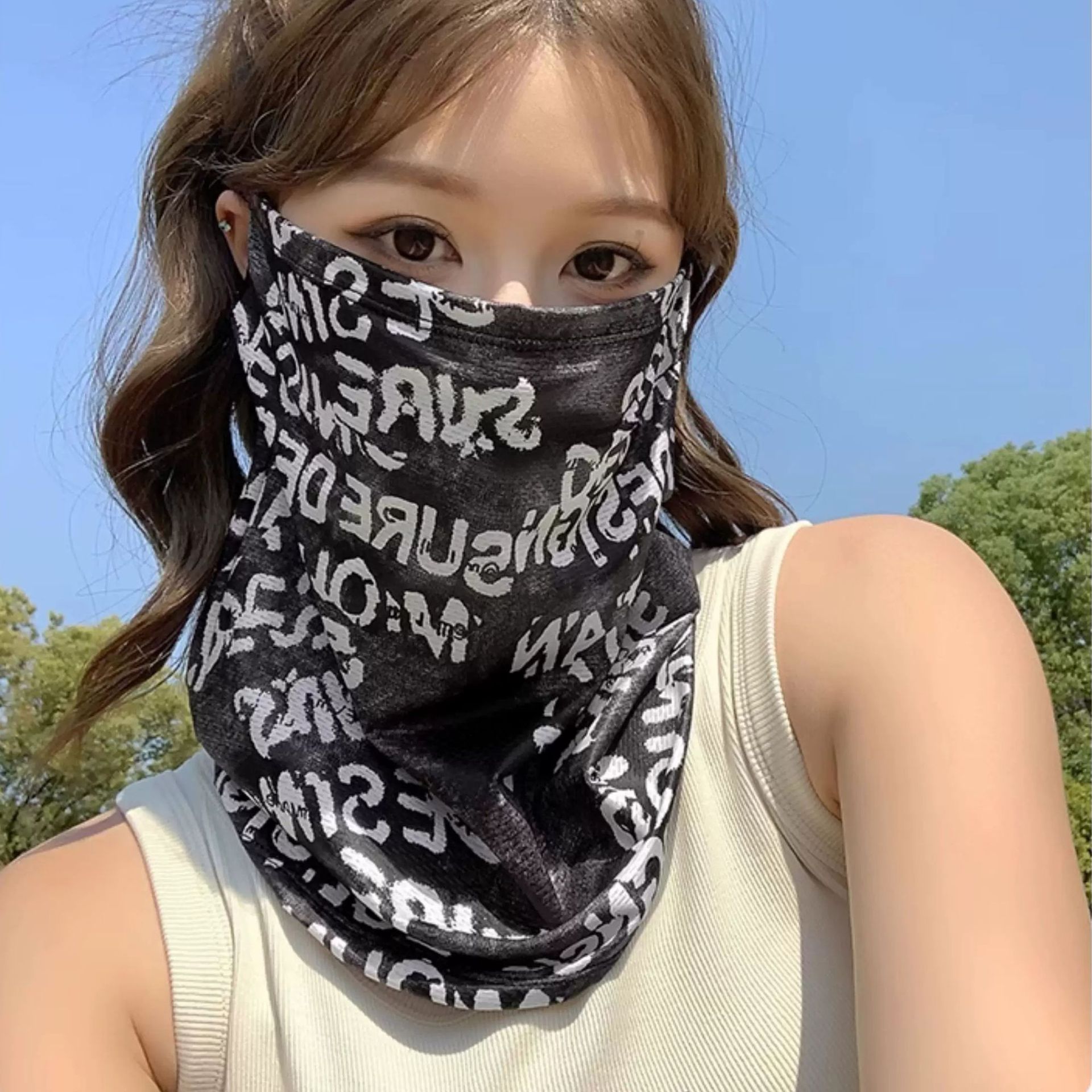 UV Protection Face Gaiter Ear  - огляд і ціна Cycling Loop