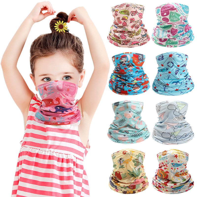 Kids Neck Cover Cute Ice Silk  - огляд і ціна Cycling Loop