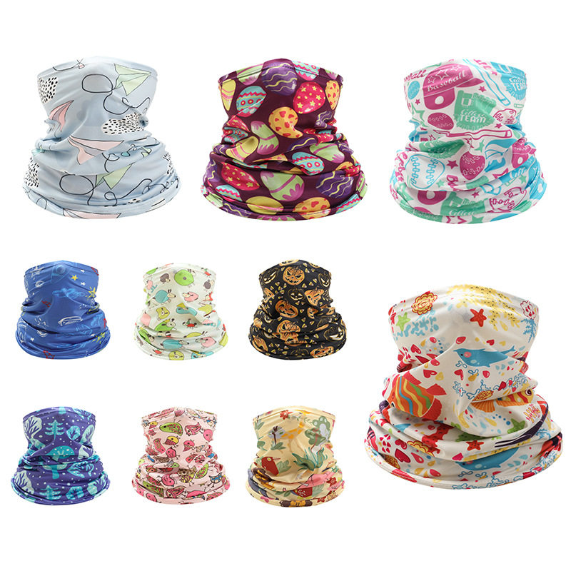 Kids Neck Cover Cute Ice Silk  - огляд і ціна Cycling Loop