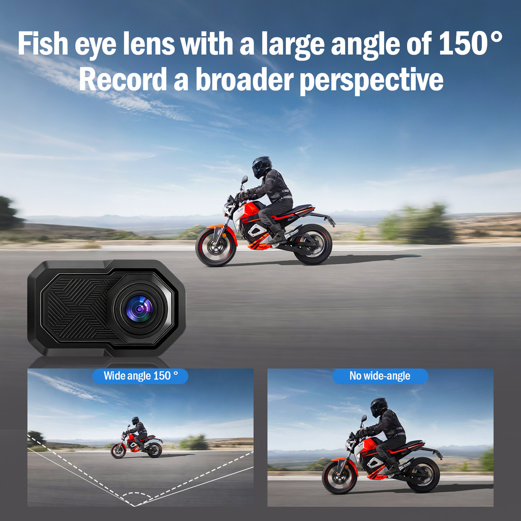 Motorcycle Dash Cam 2K Full HD - огляд і ціна Cycling Loop